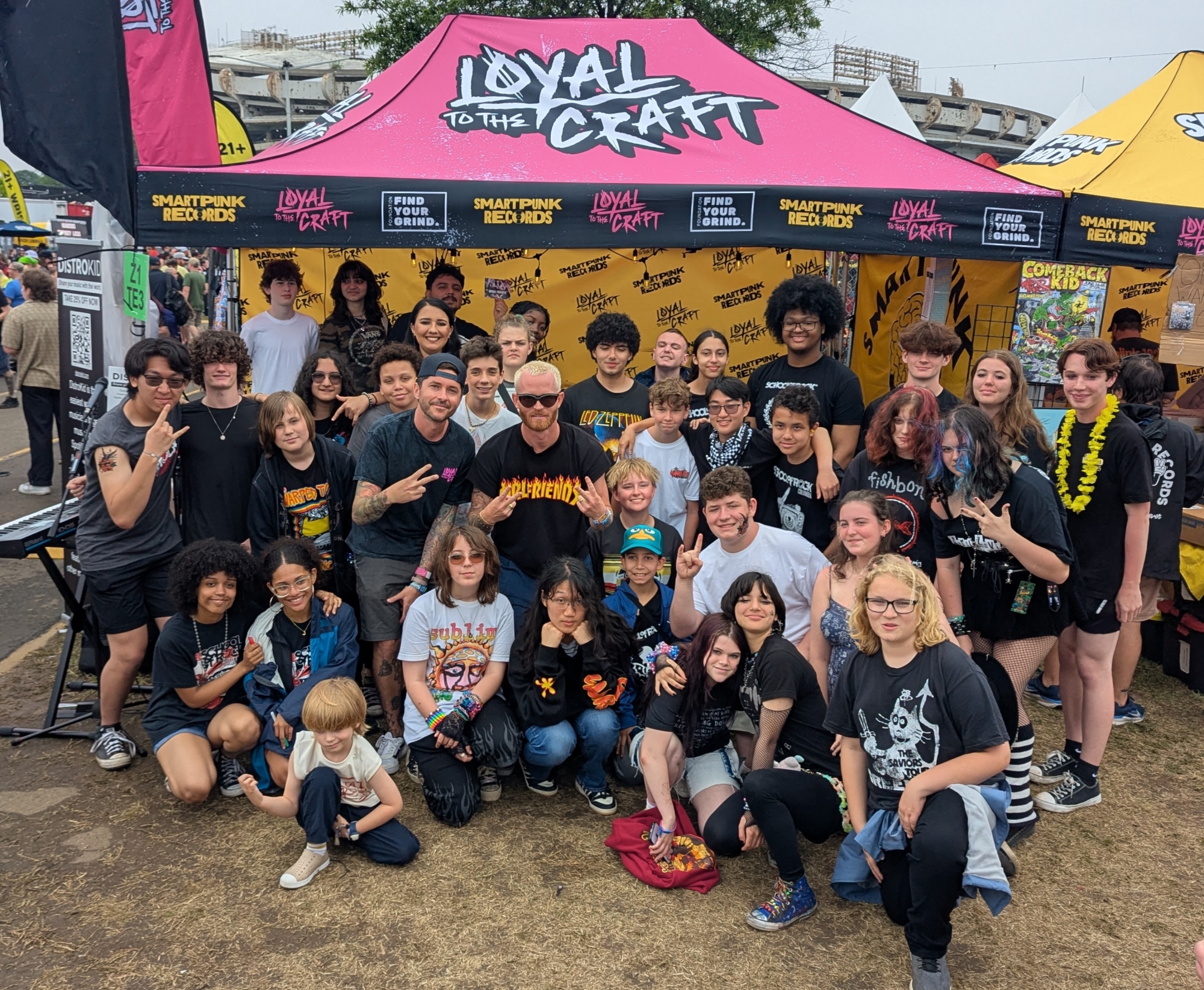 Columbia House Band performs at the 30th Anniversary of Warped Tour!