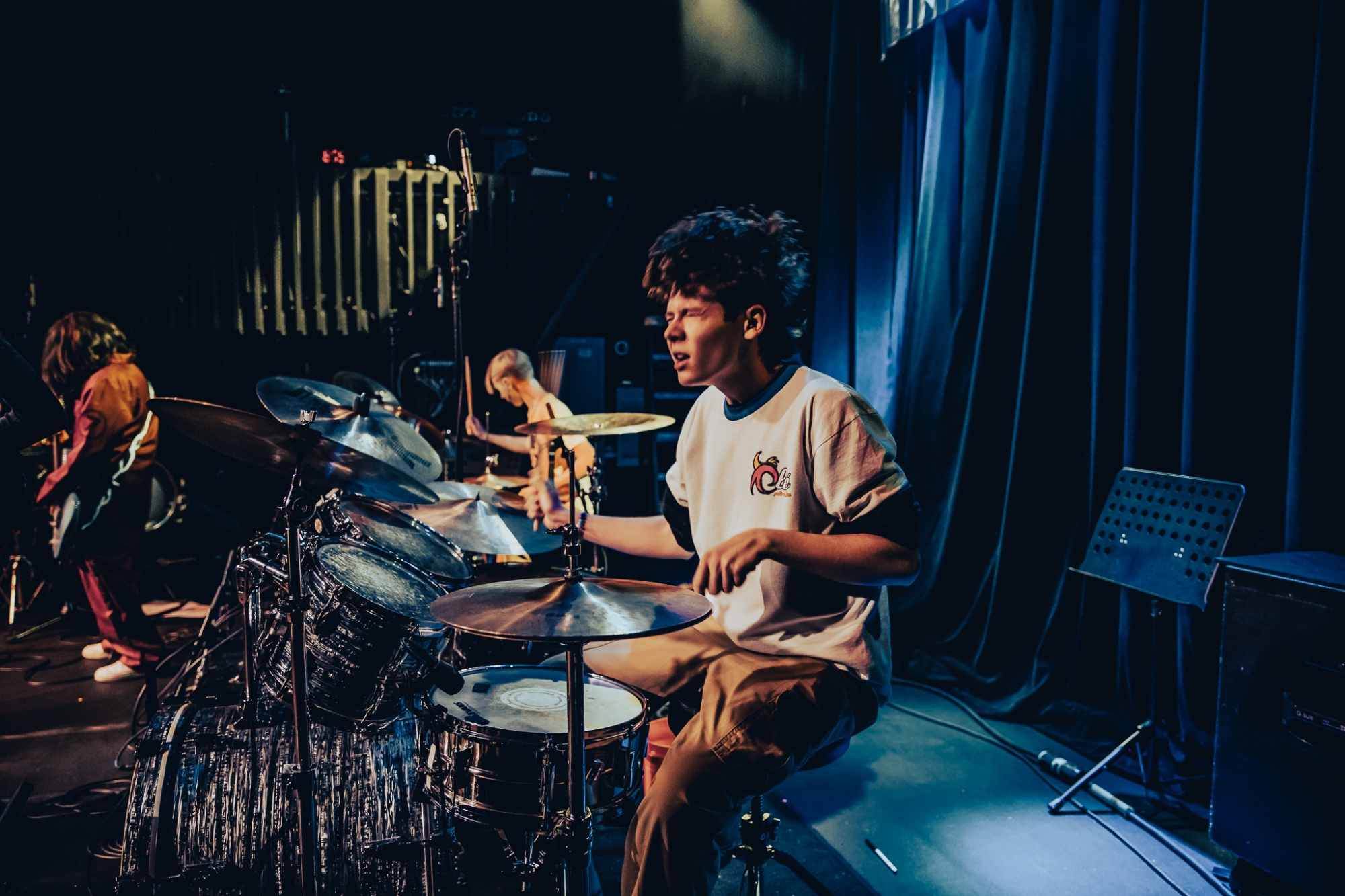 Performance Program students from School of Rock Loveland, the premier Northern Colorado music school offering performance-based music lessons, rocking the stage at The Aggie Theatre!