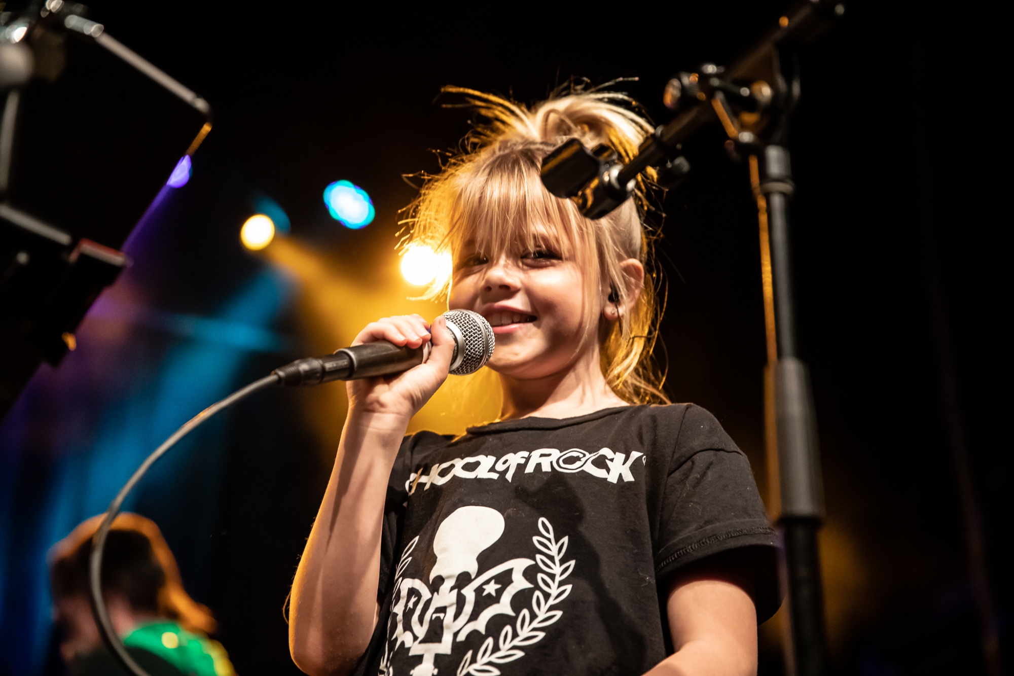 Rock 101 students from School of Rock Loveland, the premier Northern Colorado music school offering performance-based music lessons, rocking the stage at The Aggie Theatre!