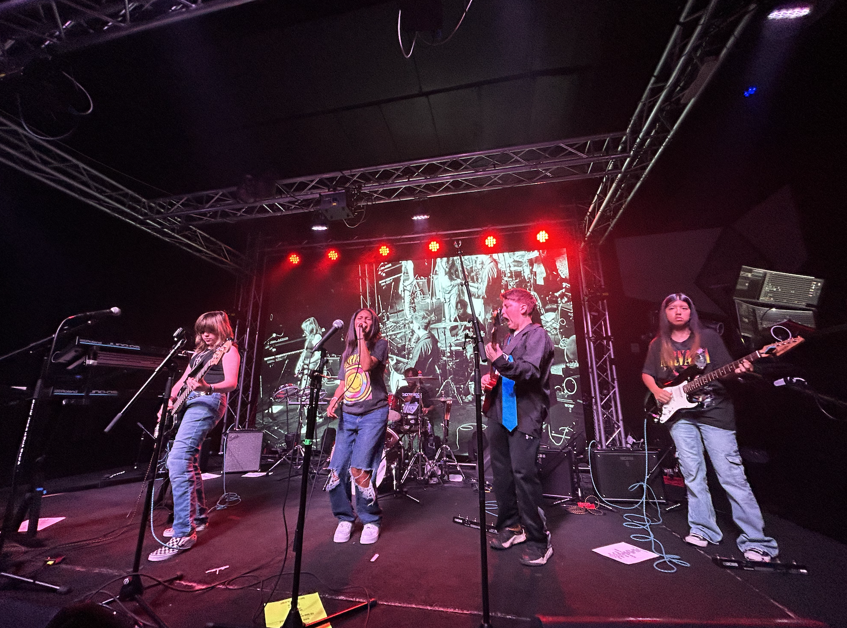Action shot at Reckless Shepherd