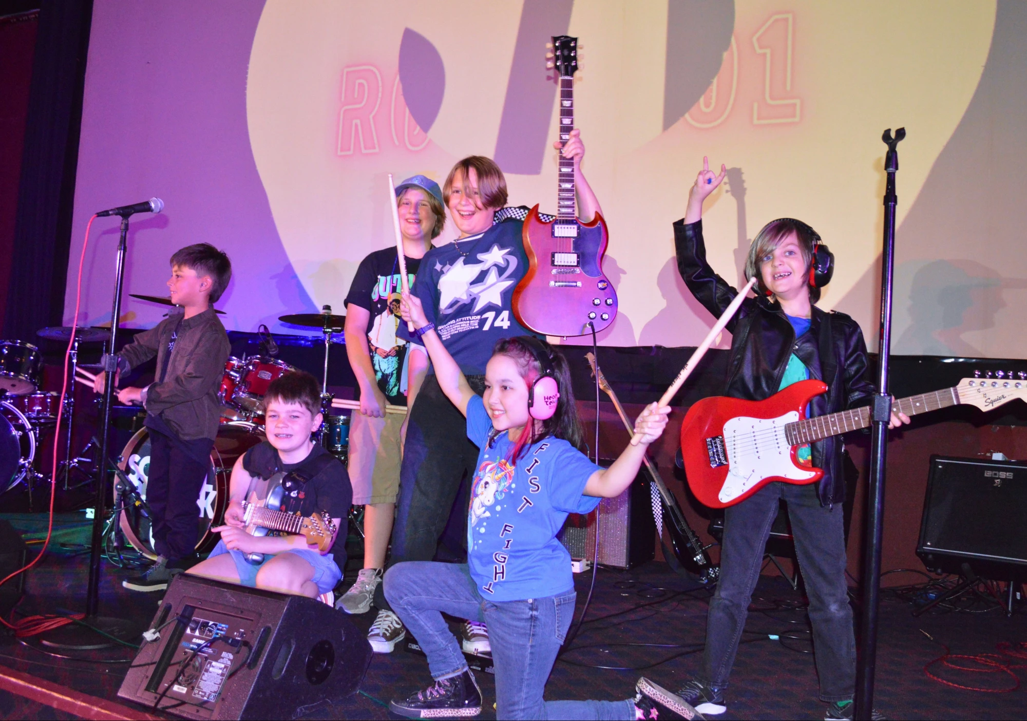 We offer a variety of music programs for different ages and skill levels.
