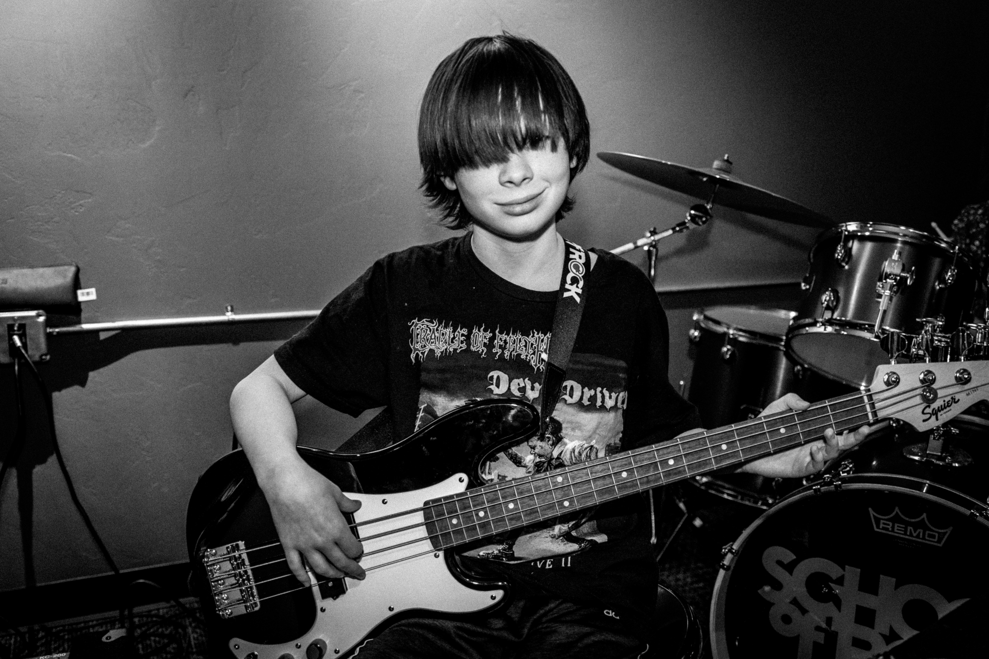 Connor on bass!
