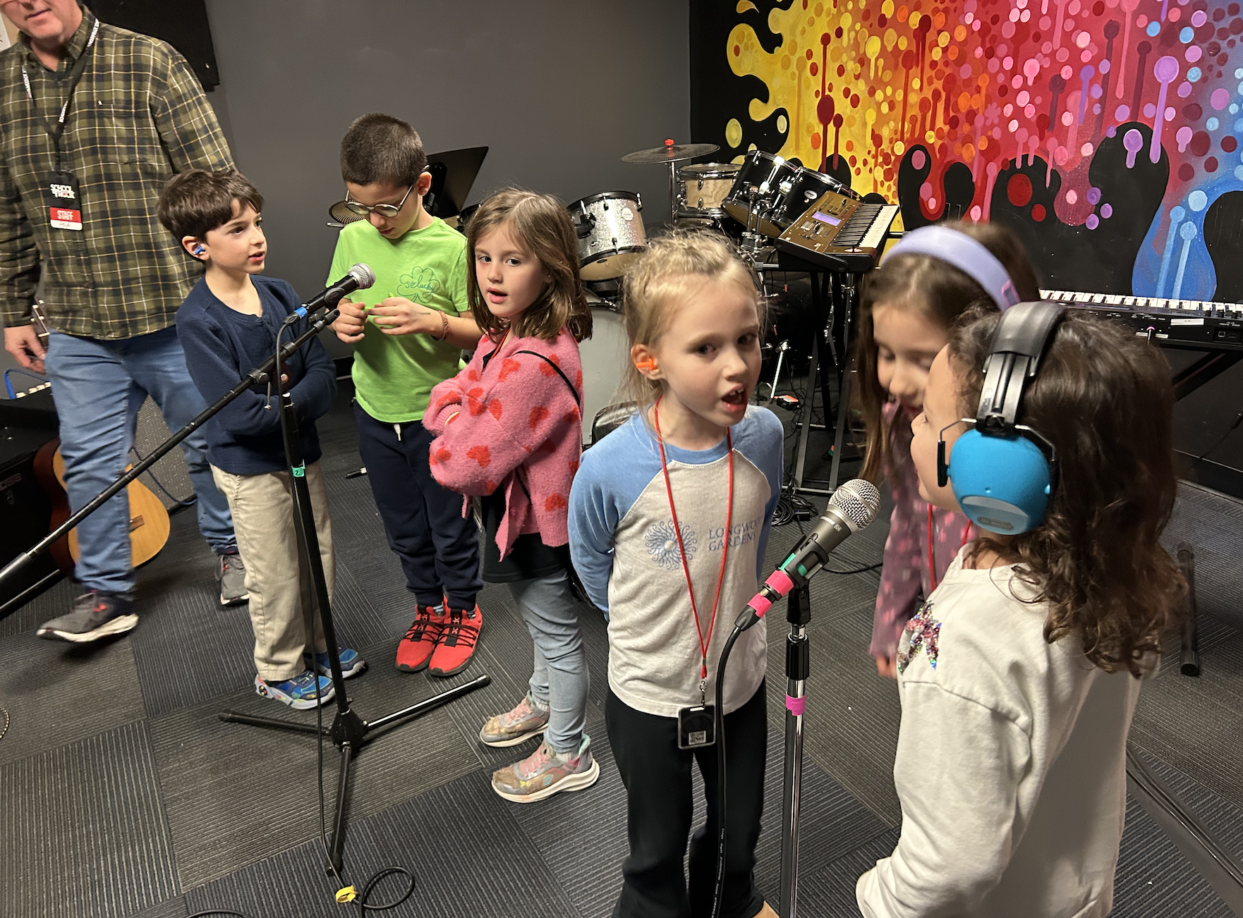 Check out our rookies, hard at work learning to jam together!