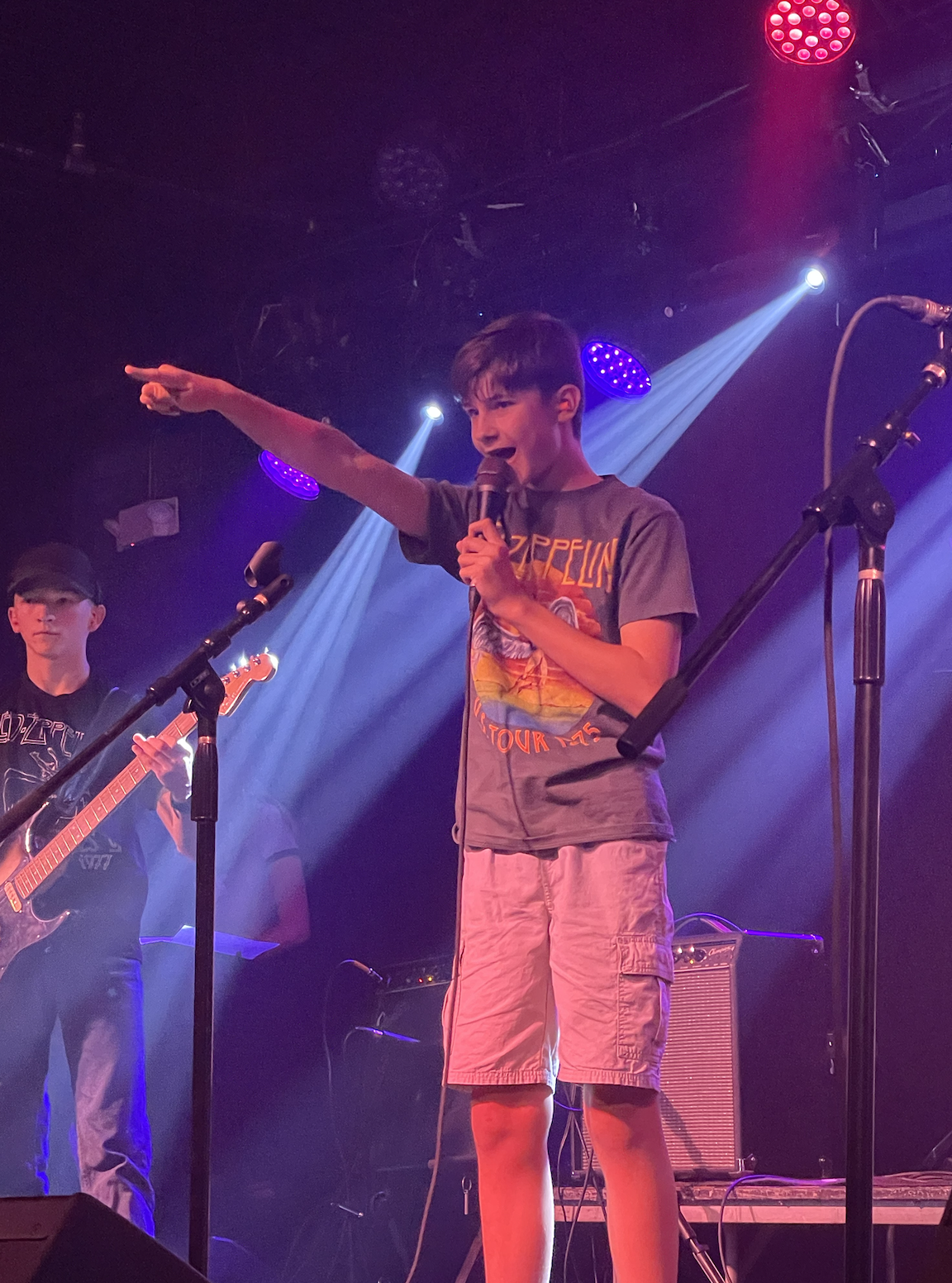 Led Zeppelin kids are rockin!