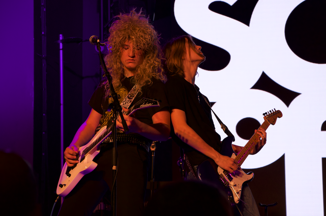 Our students putting the 