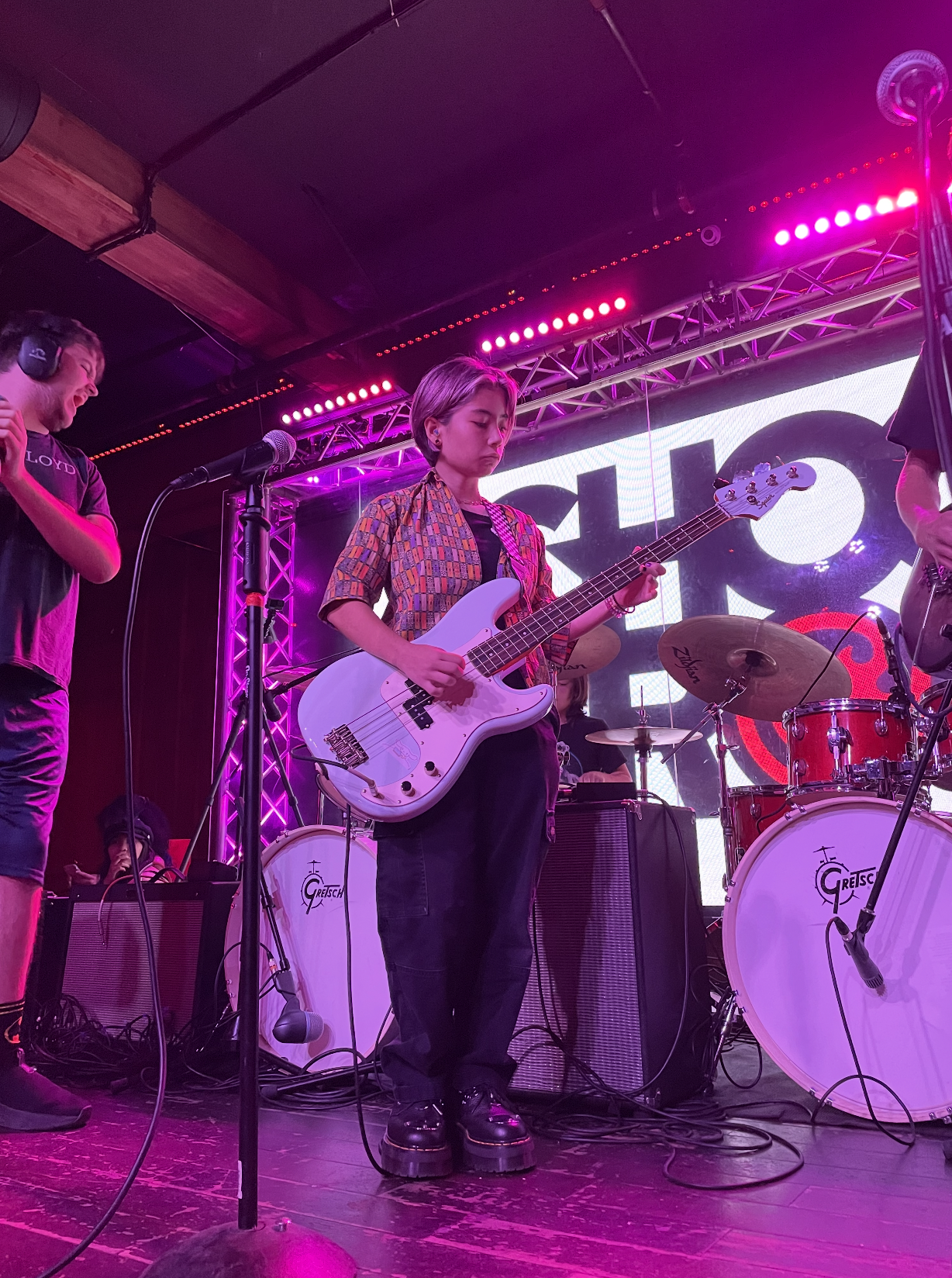 Rockin' out at Los Globos in Silverlake!