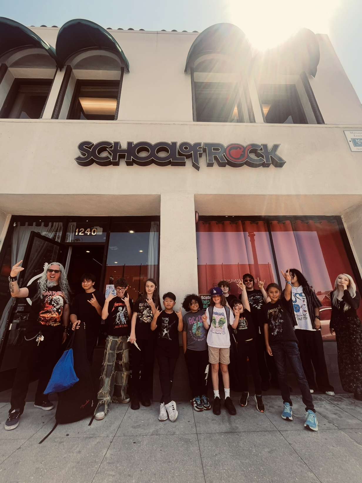 Metal Camp group photo, summer 2025