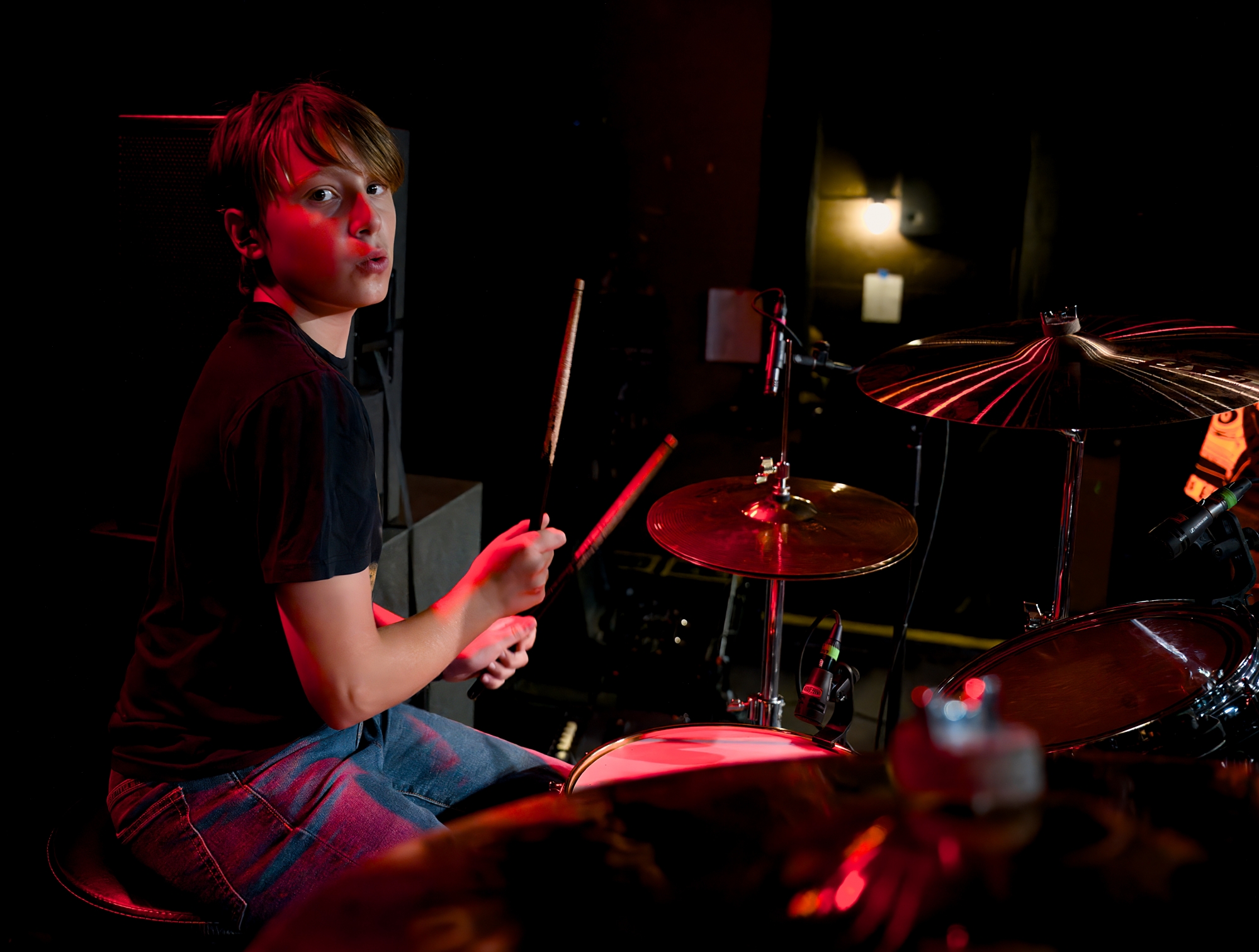 Drum Face = Locked In