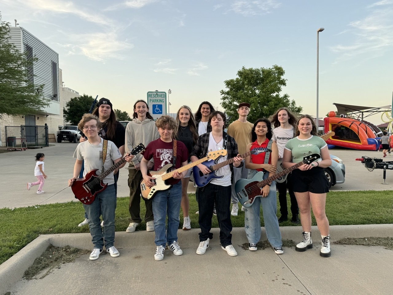 House Band ready to jam at Burleson Light Up the Night!