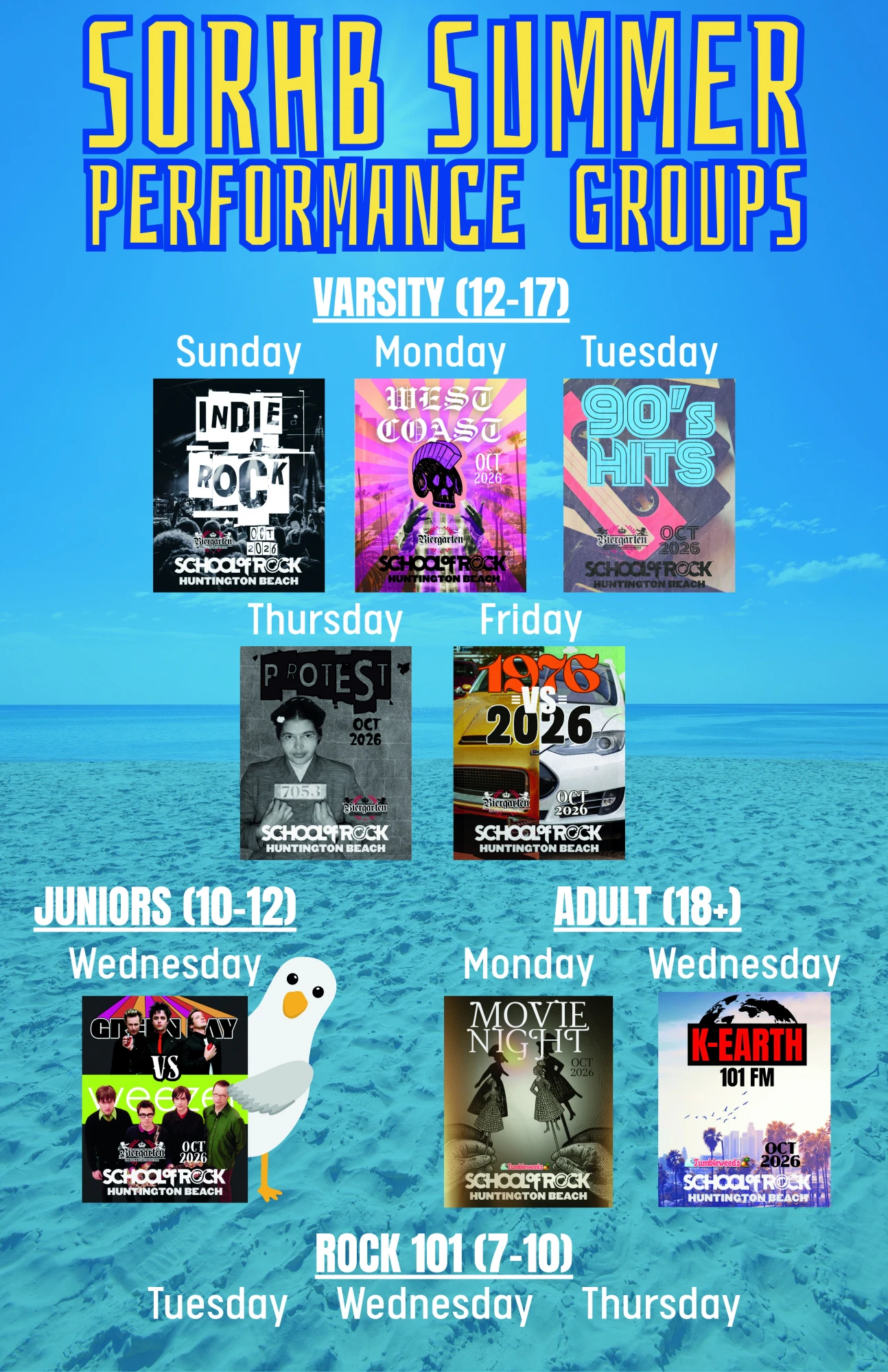 Summer Season 2026 shows