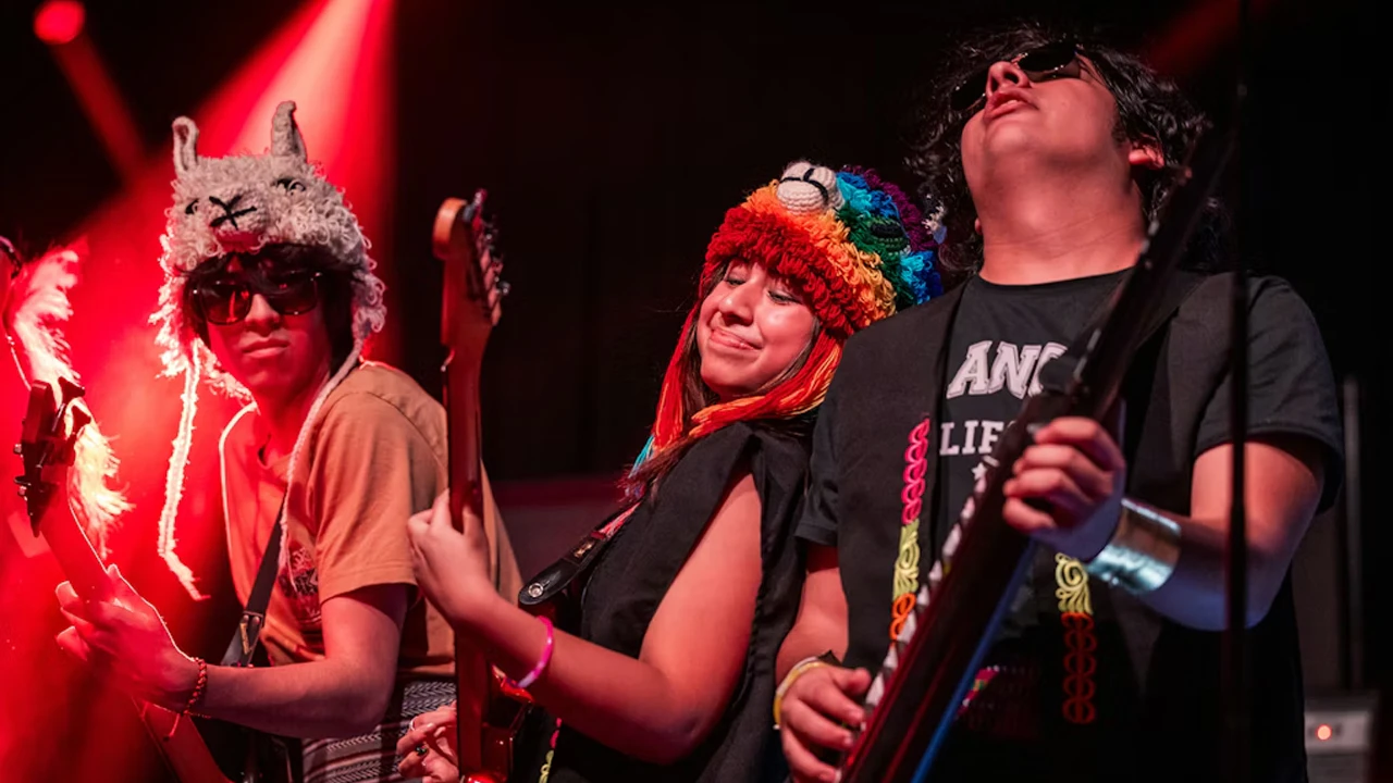 School of Rock Wexford students perform Carry On My Wayward Son by Kansas