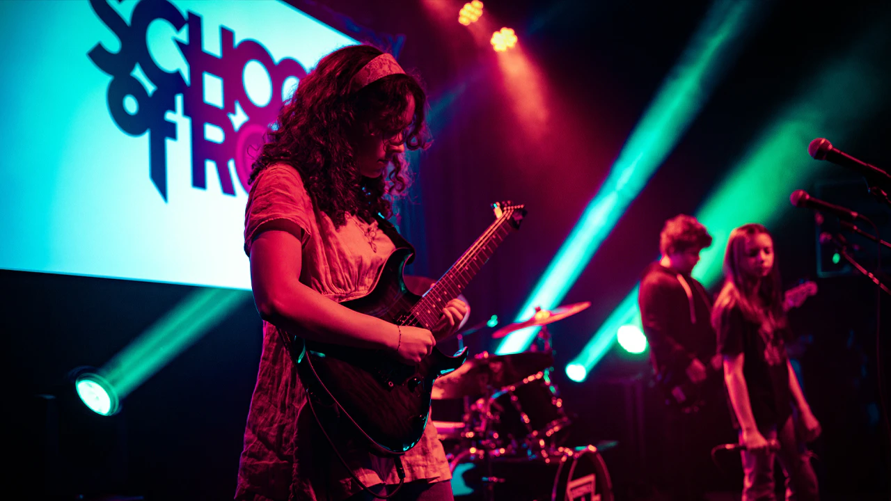 School of Rock Wexford students perform The Final Countdown by Europe
