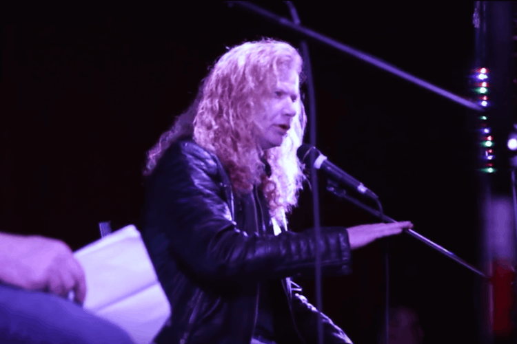 Megadeth's Dave Mustaine takes questions from School of Rock students