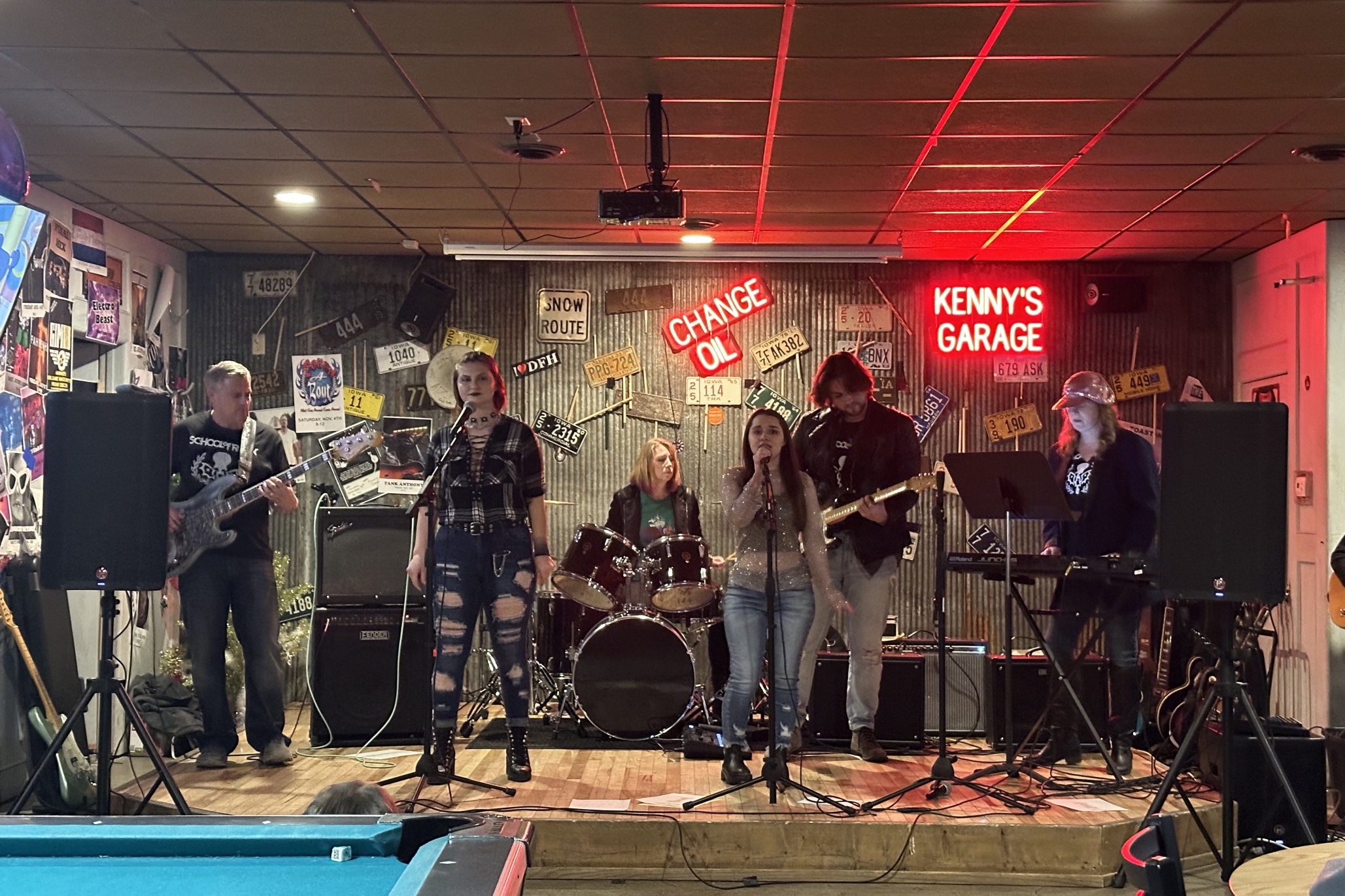 ANKENY’S BIG DEBUT AT KENNY’S GARAGE