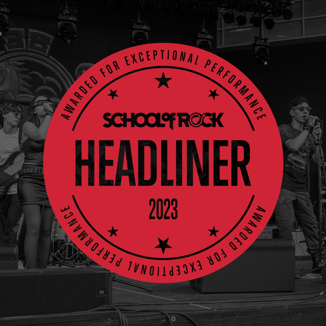 School of Rock Hinsdale is a 2023 Headliner!