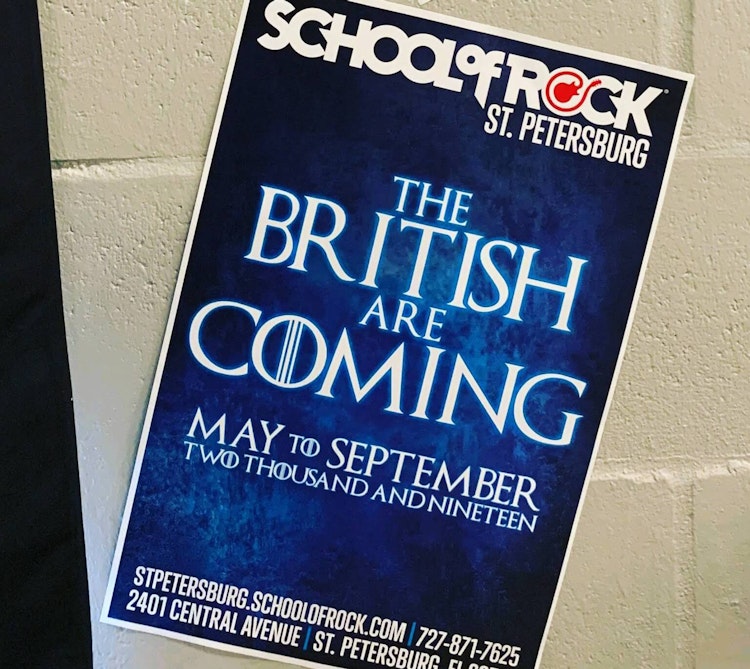 School of rock st petersburg summer