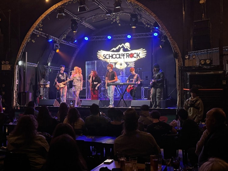 Chilean USA Tour, School of Rock Mamaroneck, House Band, Music Students