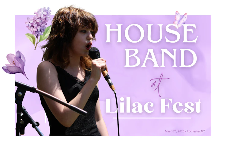 House Band at Lilac Fest - Rochester NY 