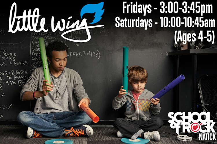 Music teacher and child playing with boom whackers