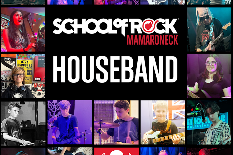 School of Rock Mamaroneck House Band Team