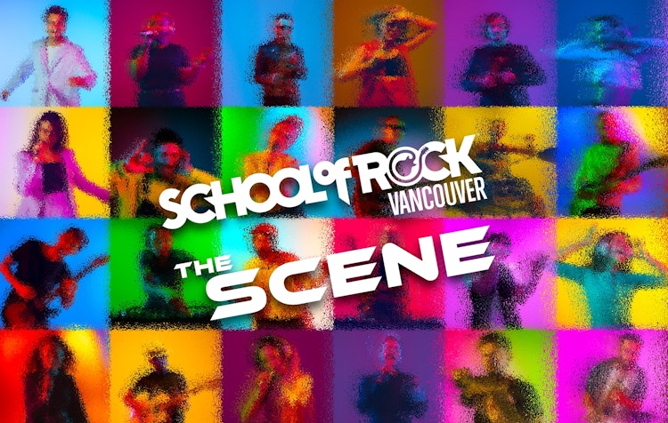 School of Rock Vancouver's The Scene Show Poster