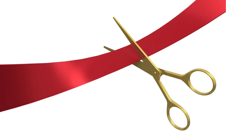 image: ribbon cut