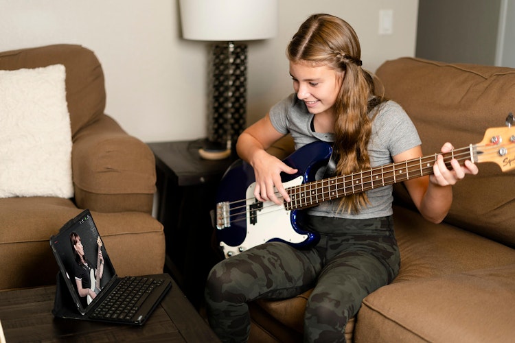 The School of Rock Online™ platform has enabled thousands of students to enjoy School of Rock music lessons regardless of location.
