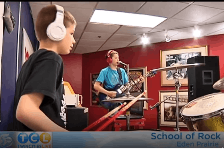 Twin Cities Live Visits School of Rock Eden Prairie 