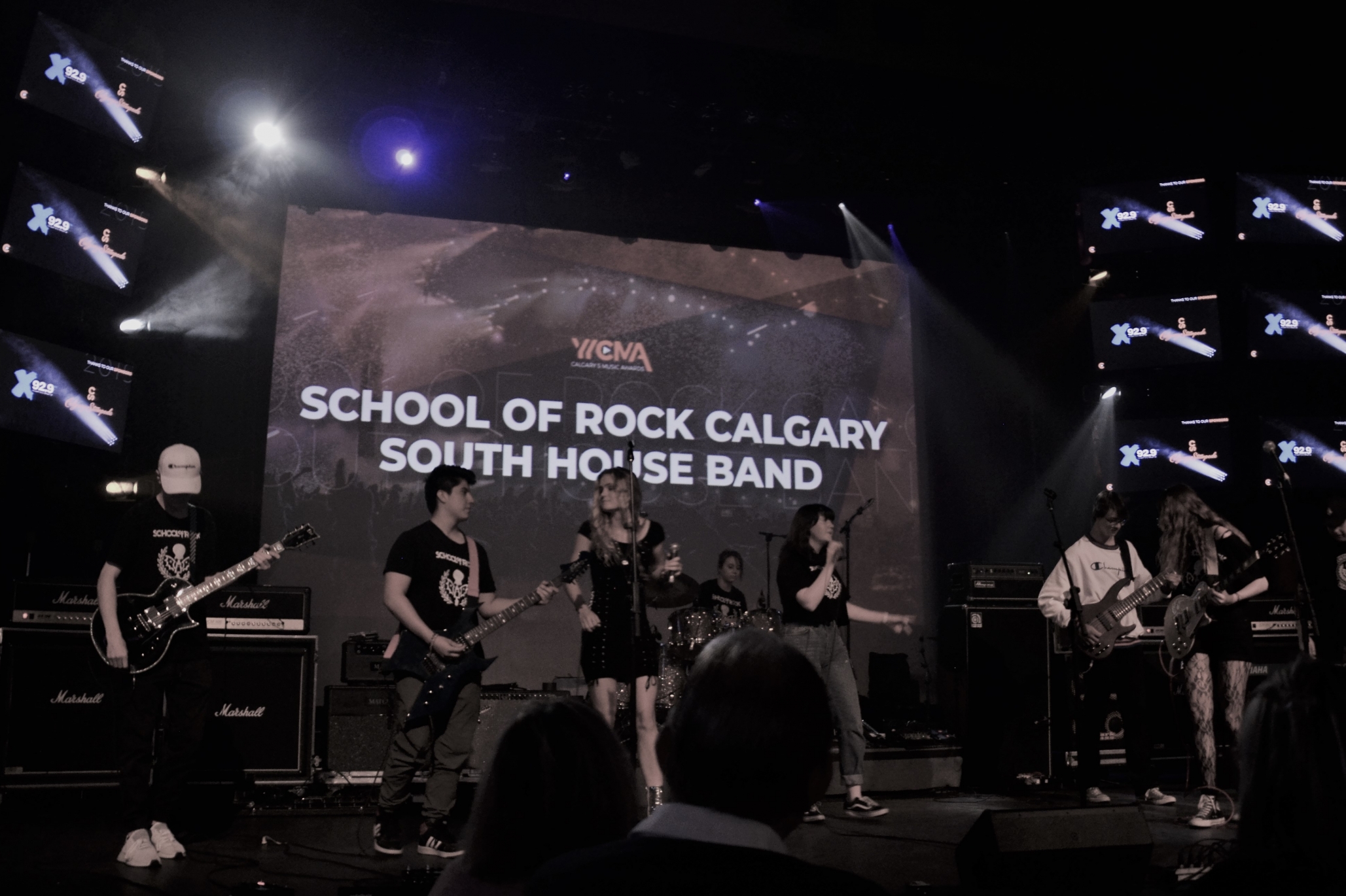 School of Rock Calgary South performs at the YYC Music Awards