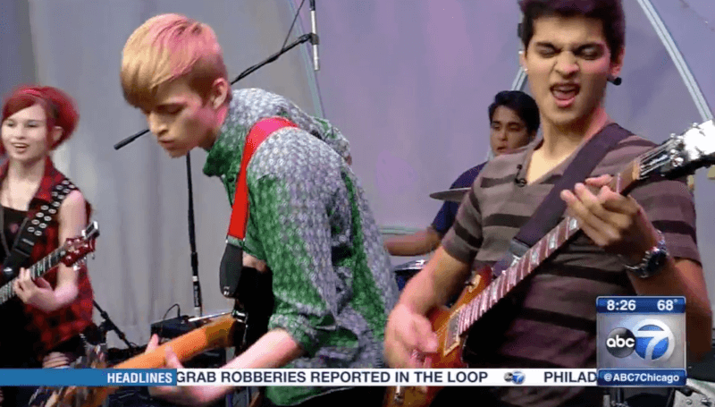 School of Rock Chicago students show ABC News Chicago their skills