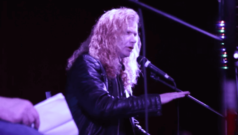 Megadeth's Dave Mustaine takes questions from School of Rock students