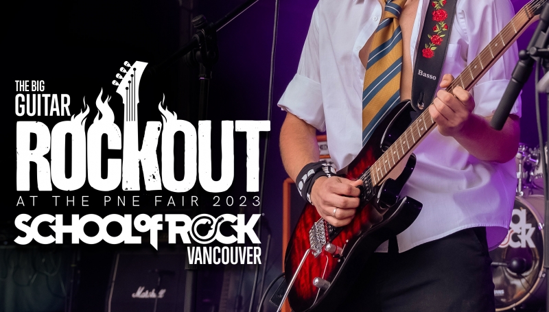 Big Guitar Rock Out Promo Graphic