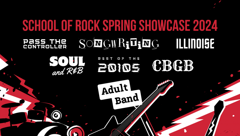 School of Rock Evanston Spring Showcase 2024