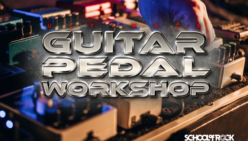 Ultimate Guitar Pedal Workshop Graphic