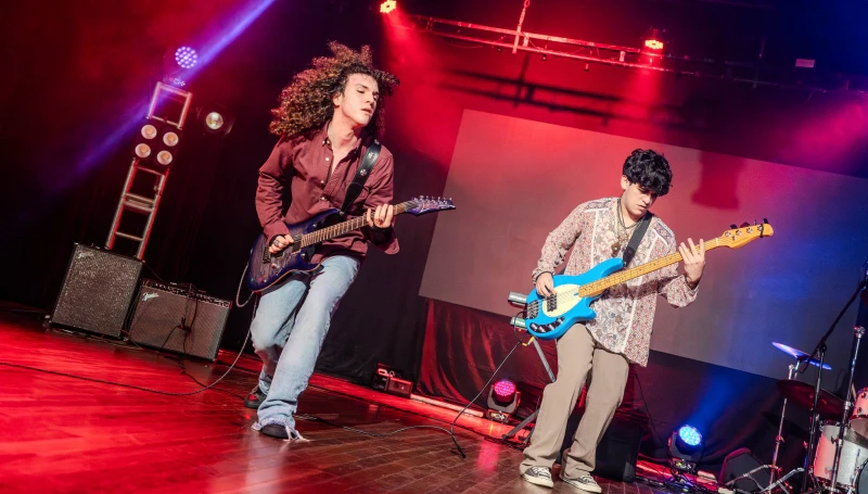 Show de School of Rock Asunción por su 20va temporada en la Alianza Francesa
