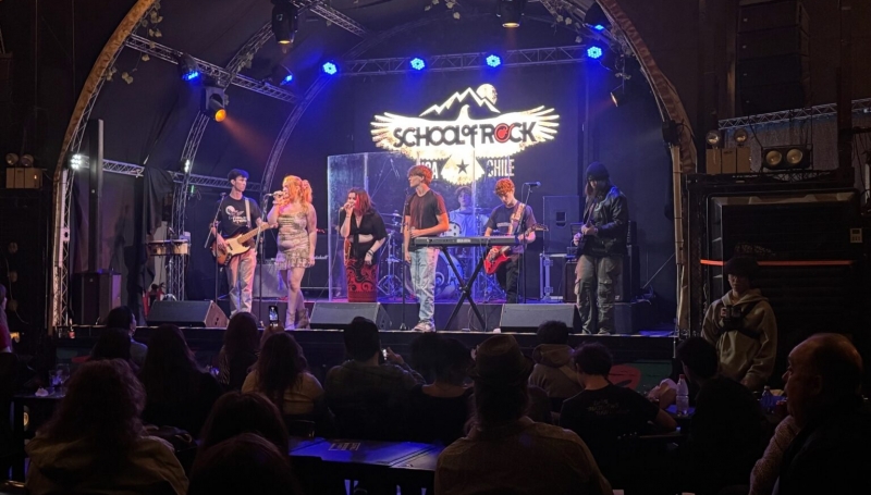 Chilean USA Tour, School of Rock Mamaroneck, House Band, Music Students