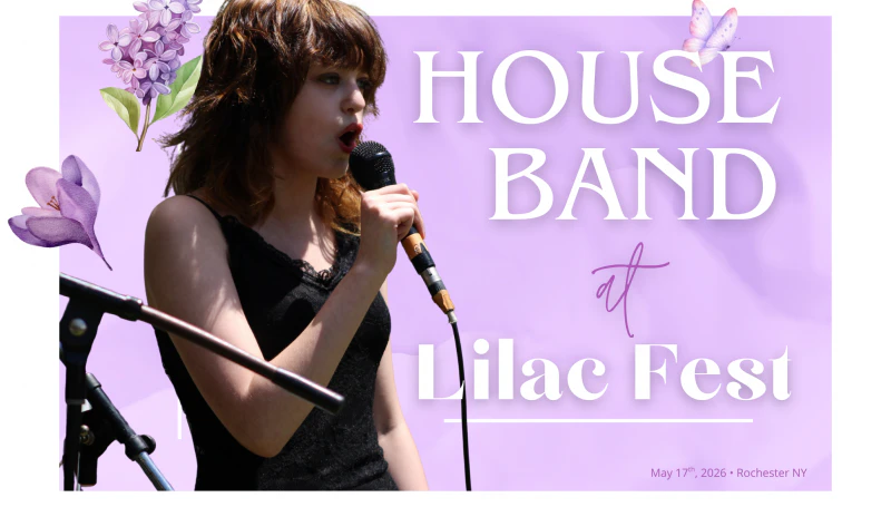 House Band at Lilac Fest - Rochester NY 