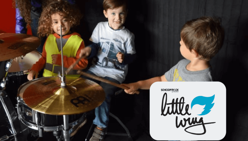 Little Wing School of Rock Eden Prairie Music Class for 4-year-olds