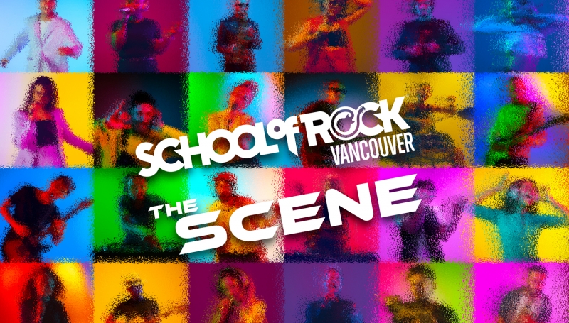 School of Rock Vancouver's The Scene Show Poster
