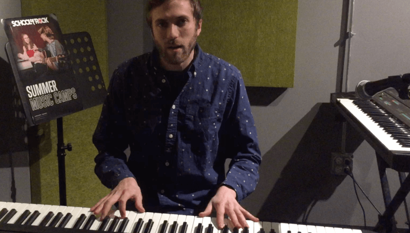 Keyboards instructor breaks down inversions and how to visualize them