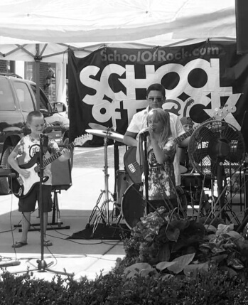 Workshops musicais de outono da School of Rock