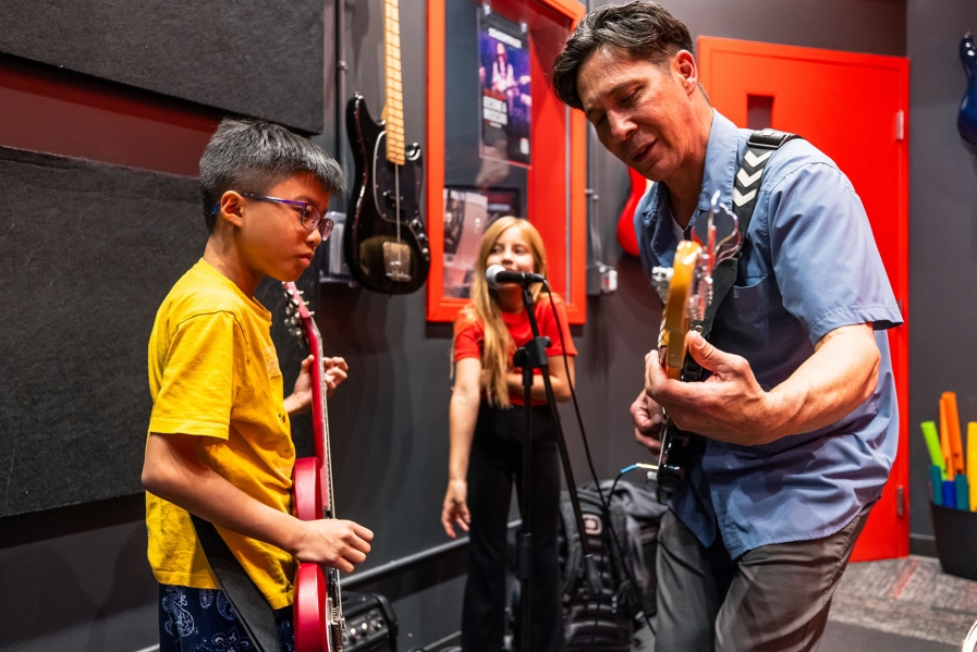 Music camp for kids at School of Rock
