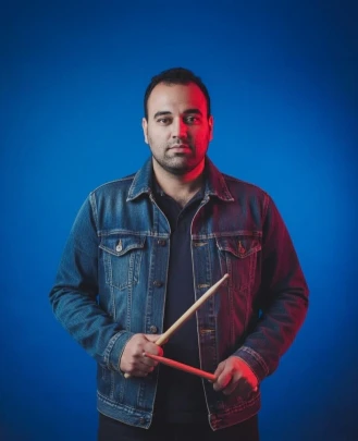 Professor de Bateria Leandro