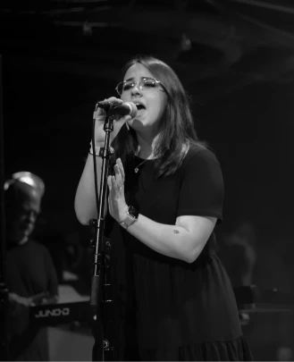 General Manager, Vocal Teacher, Keyboard + Piano Teacher Alexis W.