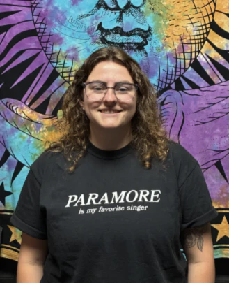 Studio Coordinator Lindsay Hinkle