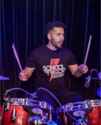 Head of Drum Department, Drum Teacher, Sales & Marketing Manager Liam Webb