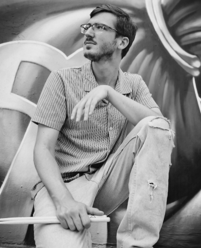 Drum Teacher, Keyboard + Piano Teacher, Show Director Chris Tomlinson