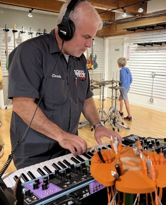 Owner, Vocal Teacher, Bass Guitar Teacher, Drum Teacher, Keyboard + Piano Teacher Chuck