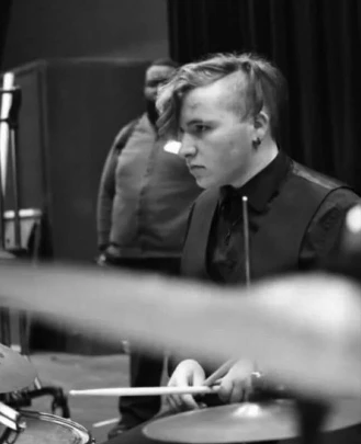 Drum Teacher Cooper Mullins