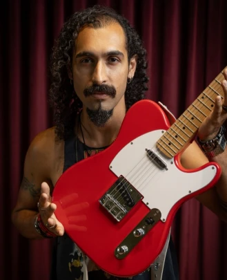 Professor de Violão, Professor de Guitarra, Professor de Baixo Vinci Moraes